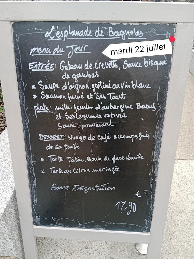 L'esplanade de bagnoles - Menu Image 4